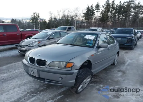 2005 BMW 330Xi из США, поврежденный, VIN WBAEW53425PN39151